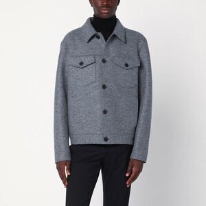HARRIS WHARF LONDON Men's Wool Felt Jacket Men GREY Outerwear
